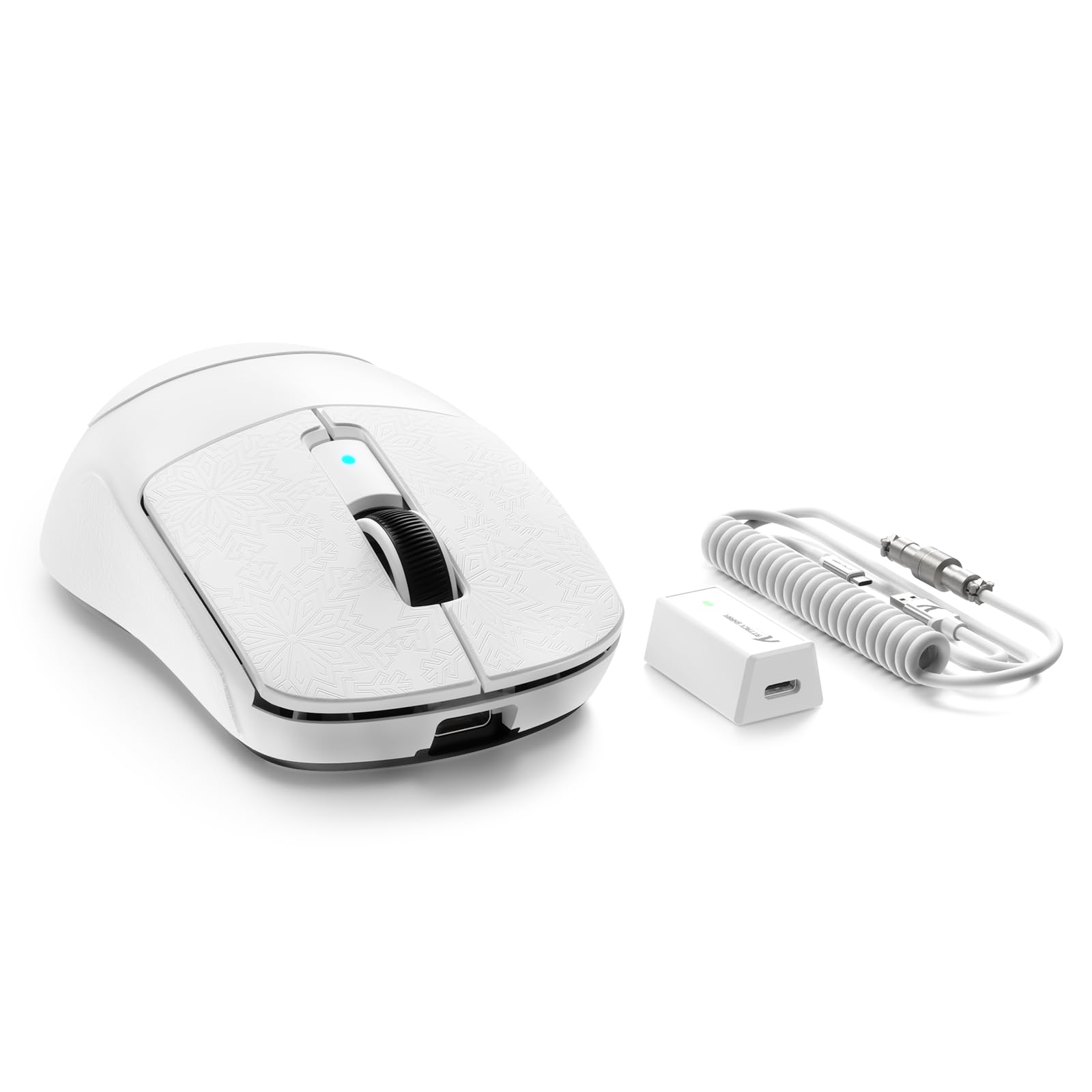 

ATTACK SHARK x MAMBASNAKE R6 39g Super Light Gaming 8000Hz Polling PAW3950MAX Nordic52840 8K 42000 Japanese Compatible with Mac Mac Linux Mouse, Rate, білий