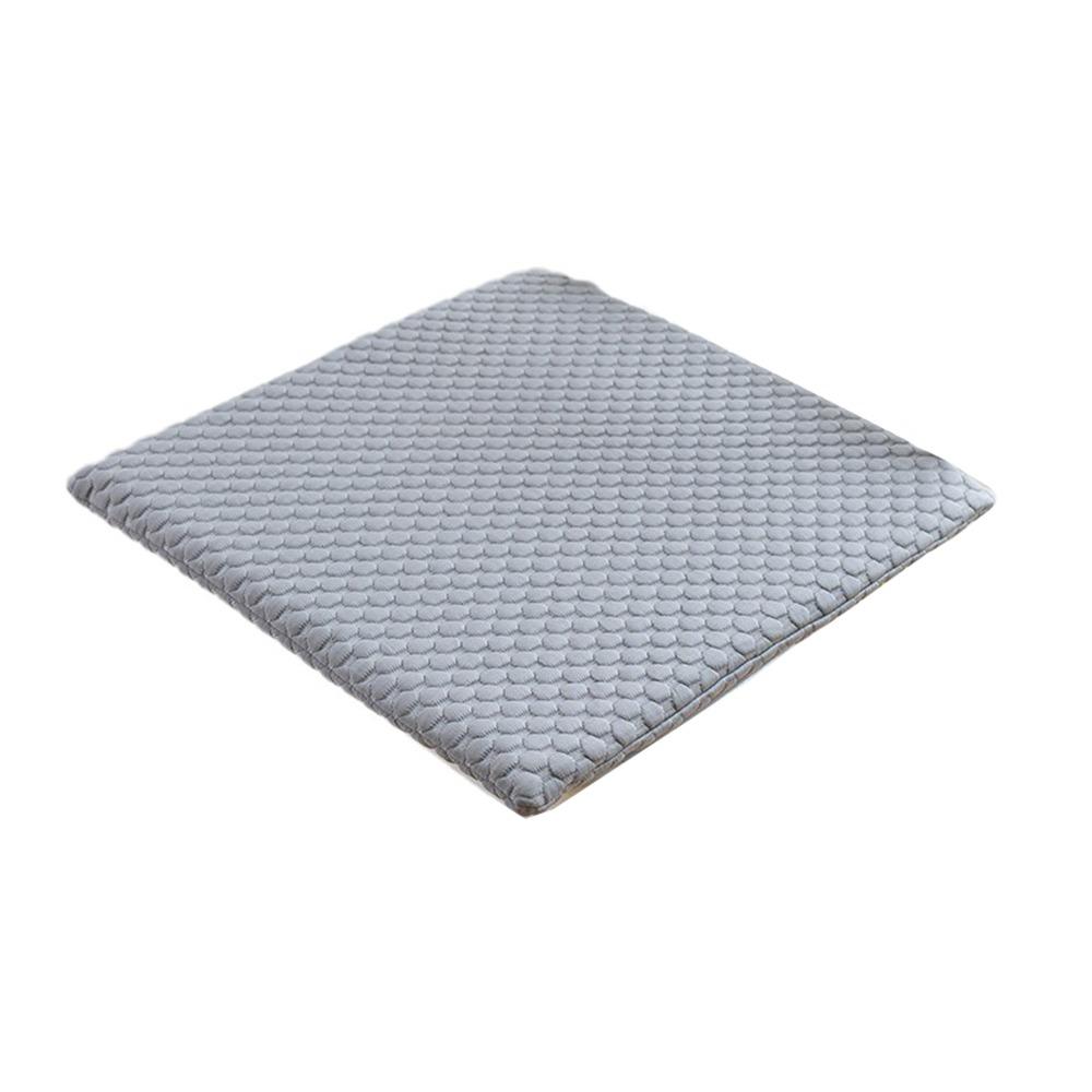 

45D Sponge Ice Bean Cool Chair Cushion Slow Rebound Soft Butt Pads Living Room серый
