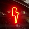 Neon Cyberpunk LED Lightning Window Light: Electric Interior Decor