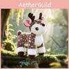 Plush Deer Toy With Pp Cotton Filling For Kids And Gift Giving