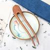 Chinese Style Wooden Hair Sticks Handmade Ponytail Hair Bun Maker Wood Hairpins and Clips  Girls