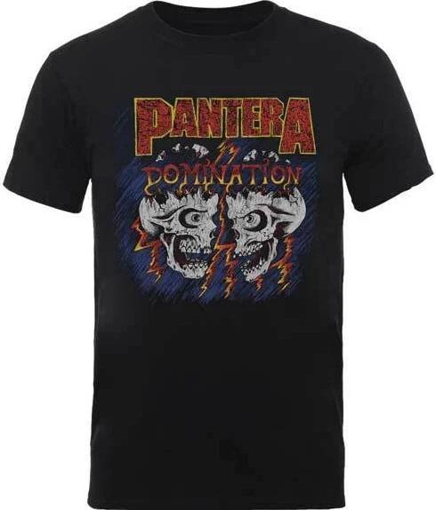 Pantera Domination T-Shirt | Groove Thrash Band Tee | Classic Rock Music Shirt XXL
