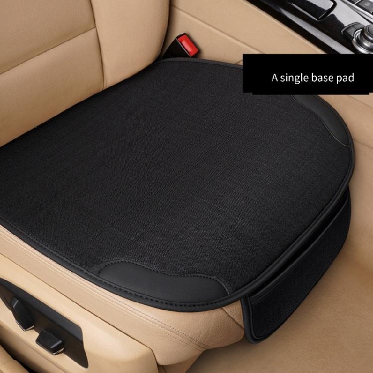 Automotive Flax Seat Cover Protector with Moisture Wicking Properties Vehicle Seat Cushions for Extended Driving Comfort