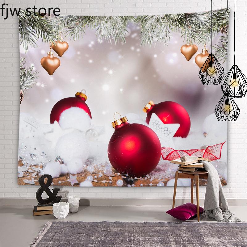 Crăciun Decorat Anul Nou Tapiserie Ball de Crăciun Cadou Tapiserie Artă de perete Decor Dormitor Camera de zi Decor acasă