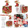 Gift Christmas Festivity Box With Red Socks For Seasonal Celebration Gift And