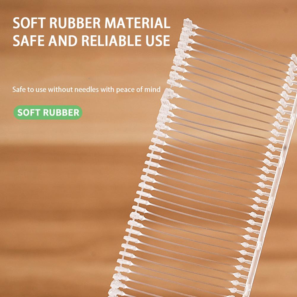 Schneller Kleider-Quilt-Fixierer mit Schnallen, Klebstoff, Nadeln, tragbares Etikettierpistolen-Set, Haushalt, Robuste Deckenbefestigung für Bekleidung, Bett