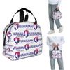 Hawaiian Airlines Insulated Lunch Bag for Women Children Leakproof Food Boxes Thermal Lunch Box Tote