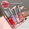 CAPPUVINI Clear Plumping Lip Oil: Moisturizing Glass Lips, Hydrating Mirror Finish Lipstick for Students