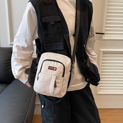 Summer New Fashion Simple Niche Messenger Backpack Versatile Trend Travel Couple Shoulder Bag
