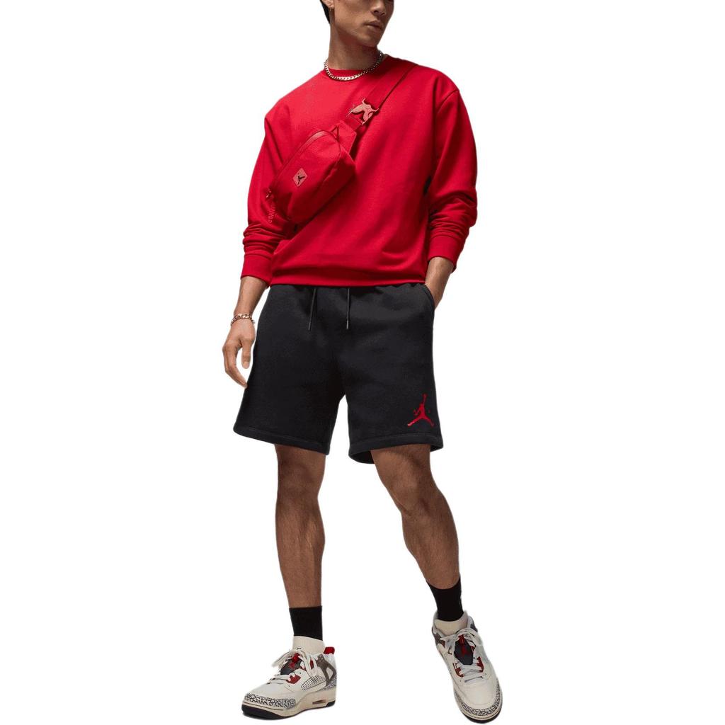 Jordan Logo Loose Fit Lace-Up Casual Shorts Men shorts IM9797-010
