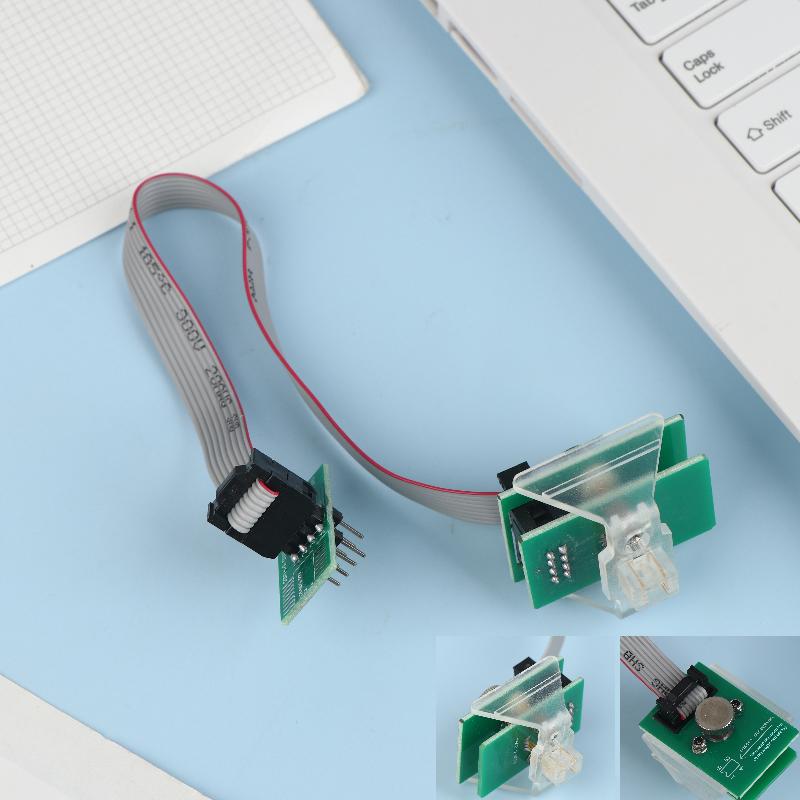 8Pin Adapter Anti-Theft Data Reading Adapter 8 Line Clip Sop8 Test Clip Supports Xprog V6.12/Upa/Orange/Cg Pro 9S12/Iprog