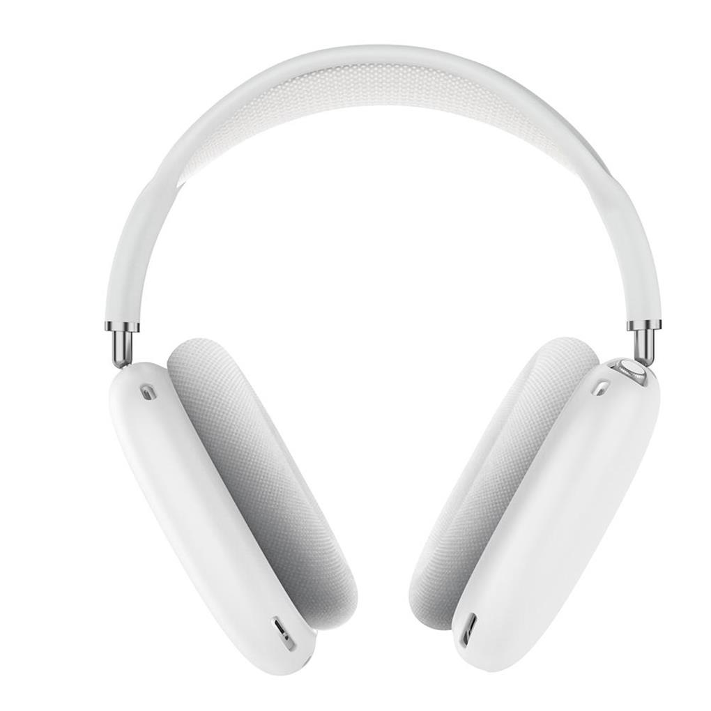 2 Pieces Earphone Case Silicone Full Coverage Protective Sleeve Portable Home School Office Dorm Dust-Proof Headset