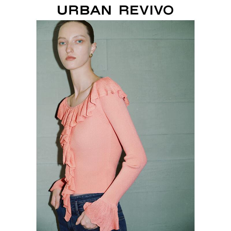 UR Women's Ruffled Knit Top