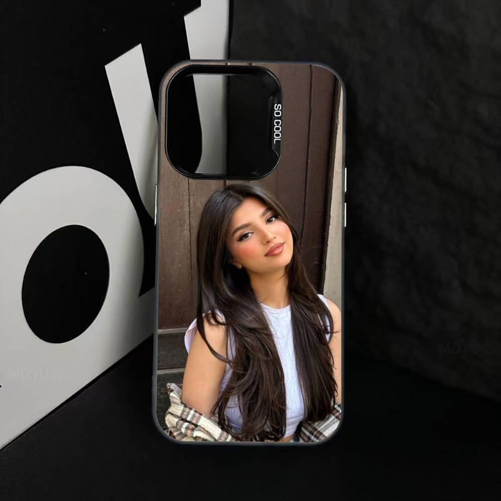 R-R-Haji Phone Case For iPhone 17,16,15,14,13,12,11 Plus,Pro Max,XS,Colored Silver Plated Inside Cover iPhone14