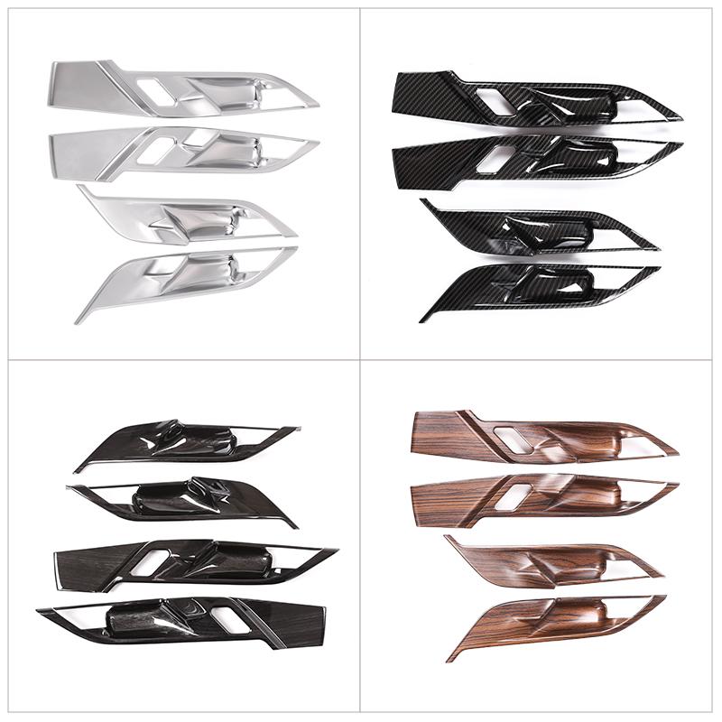 ABS Chrome Car Inner Door Handle Cover Door Bowl Protective Trim Sticker For BMW X1 F48 X2 F47 2016-2026 Auot Interior Accessory