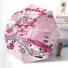 My Melody,Sweet Day Automatic Umbrella-Foldable, Durable 8-Bone Design, Compact and Stylish, Great for Camping, Halloween, Christmas, Mother