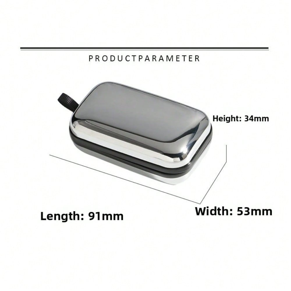 Folding Reading Glasses Glasses Case Men's Portable Pressure-resistant Hookable Glasses Storage Box