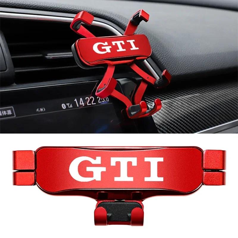 lmn1 ·Car Phone Holder Auto Air Outlet Clip GPS Stand Accessories For VW GTI Rline Golf 6 7 Passat CC Polo Tiguan Arteon Touareg Cadd