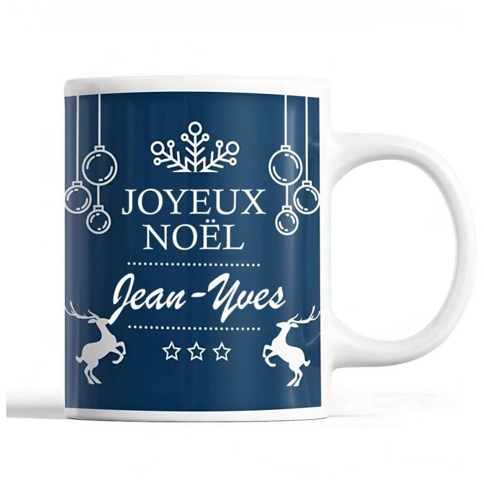 Mug - Noël Jean-Yves - Ceramic - Printed Front/Back - 325 Ml