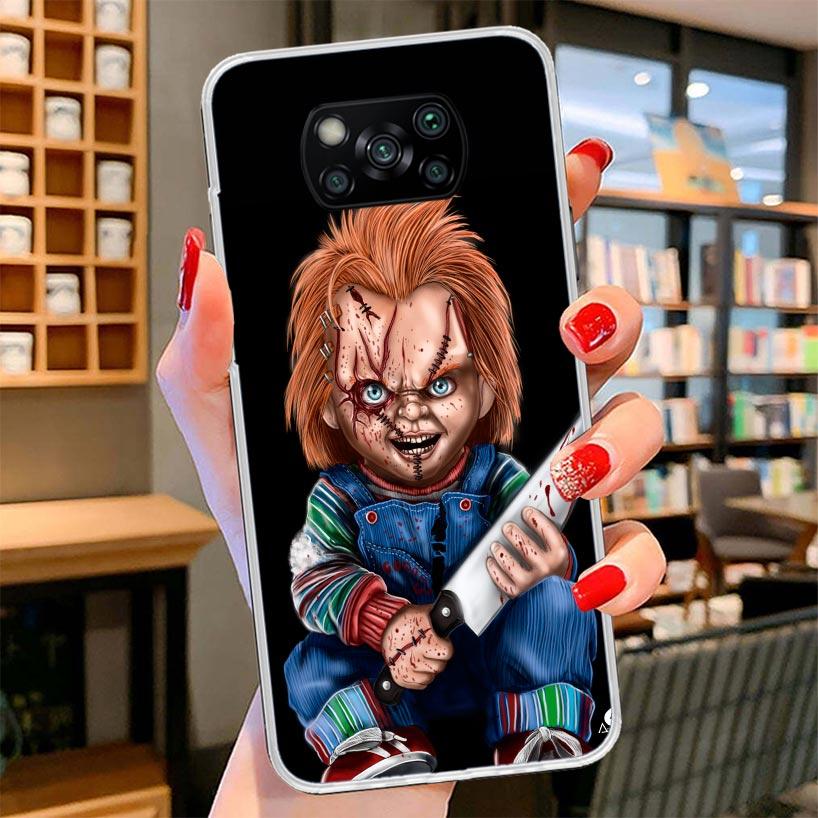 Chucky Child's Play Cover Phone Case For Xiaomi Poco F7 Ultra X7 X6 X5 Pro M7 Redmi 15C 15 13C 13 12C 12 10C 10 9A 9C 9T 9 Shell