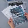 A4 Plastic File Folders - 60/30/10pcs, L-Shaped Transparent Document Protectors for Office Organization