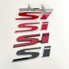 3D Μεταλλικό Λογότυπο SI Πίσω Πορτ Μπαγκάζ Μπροστινή Μάσκα Αυτοκινήτου Έμβλημα Αυτοκινήτου Χρωμιωμένο Αυτοκόλλητο Εξάρτημα Έμβλημα Για Civic Accord Αυτοκίνητο