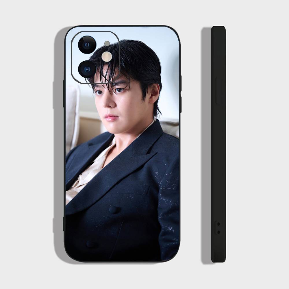 Koreanischer Promi R-Ryeo Un Handyhülle Für IPhone 17 Air 16 15 14 13 Pro Max 11 12 Schwarze Silikonhülle