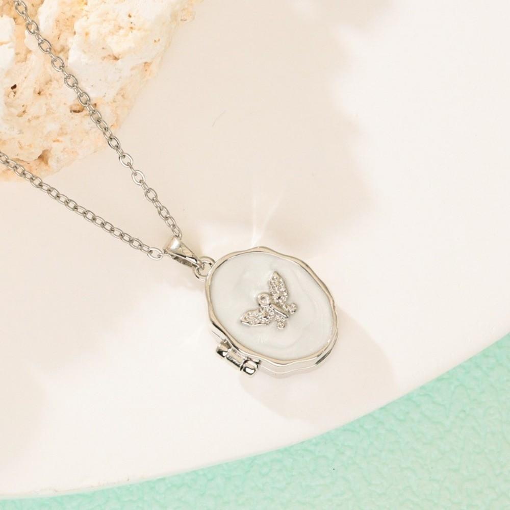 Zircon Photo Box Pendant Star Sun DIY Accessories Personalized Couple Chain Pendant Party Jewelry