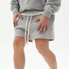 Cotton Drawstring Solid Color Shorts Quarter Length Shorts for Sports High Street  Men's Shorts