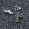 Pair Of Geometric 316L Stainless Steel Body Jewelry Geometric Body Studs For Unique Fashion And Style Expression