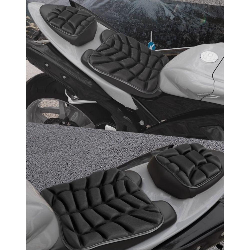 EVA Cushion Motorcycle Seat Pad Soft Comfortable Black Foam Breathable Seat Cover Shock Absorbing Shock Absorbing Seat Cover
