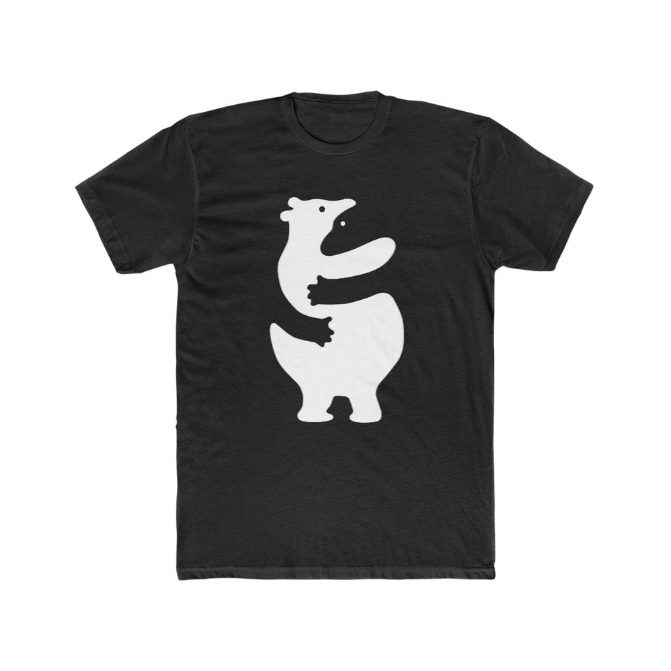 

Bear Hug Gay Men s Cotton Crew Tee Otter Cub LGBTQ 4XL
