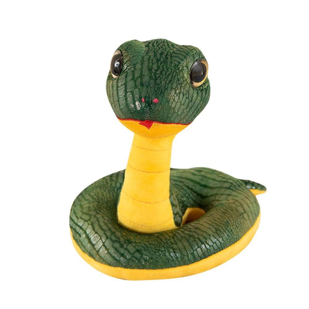 Happy New Year Snake Year Chinese Style Blessing Wealth Snake Year Mascot Soft Simulated Lucky Snake Plushies Birthday Gifts