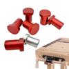 19/20MM Hole Joinery Woodworking Benches Tool, Woodworking Desktop Clip Brass Fast Fixed Clip Quick Fixture Clamping Tool Kit