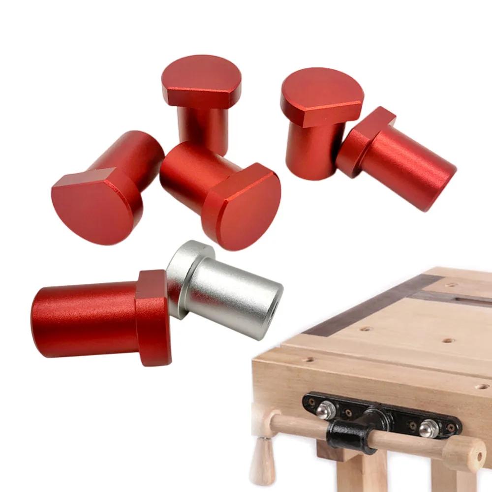 19/20MM Hole Joinery Woodworking Benches Tool, Woodworking Desktop Clip Brass Fast Fixed Clip Quick Fixture Clamping Tool Kit