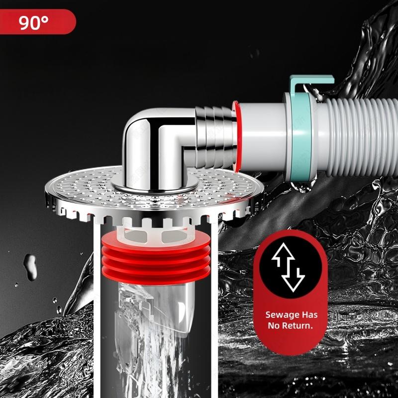 Bathroom Washing Machine Drainage Hose Adapter Multifunctional Floor Drain Machine Drain Pipe Connector Bathroom Accessories