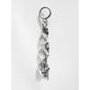 SIMILLENT ECHO DIAMOND DROP KEYRING_Midnight Black