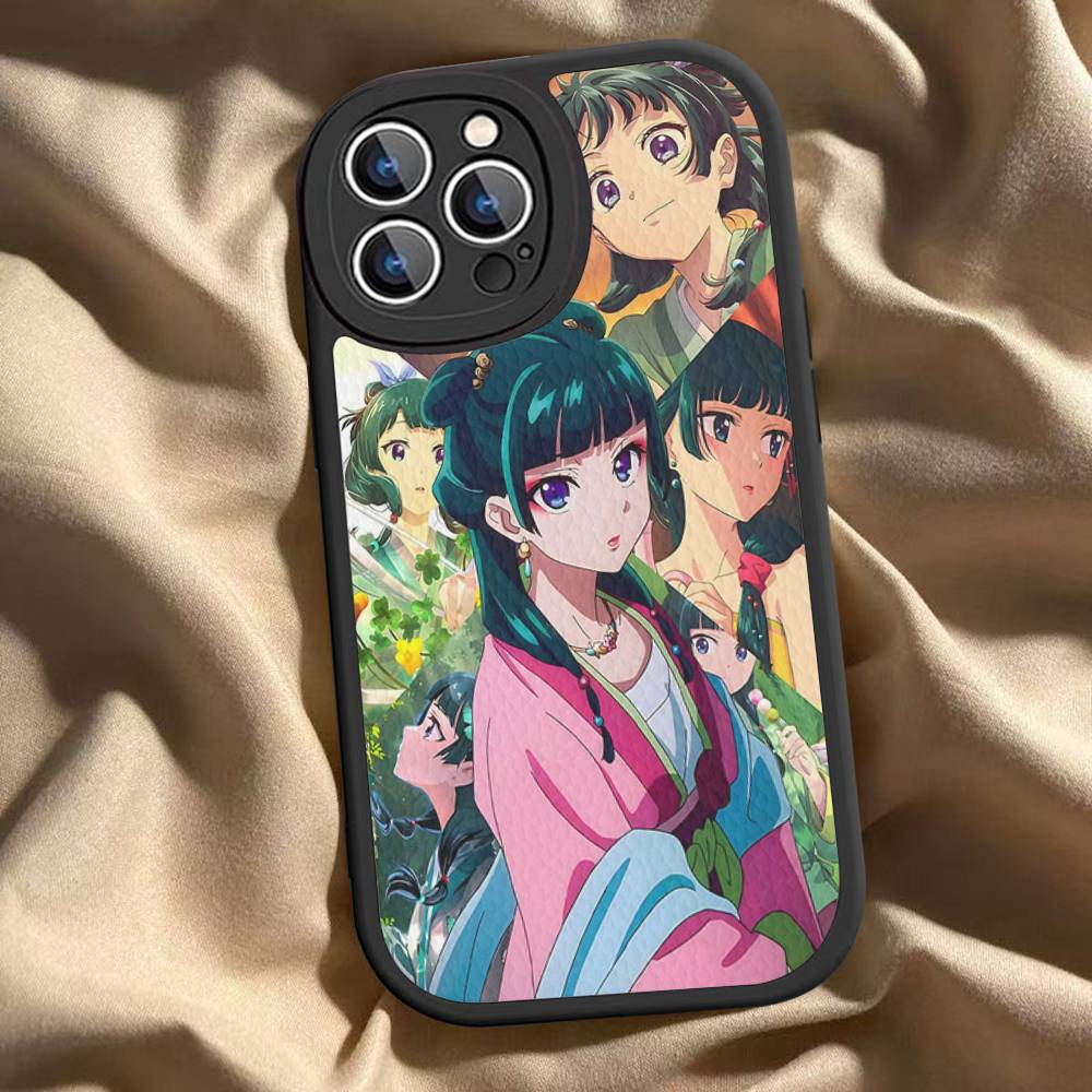 Anime The Apothecary Diaries Phone Case For IPhone 16 15 14 13 12 11 Pro Max Plus Shockproof Leather Cover