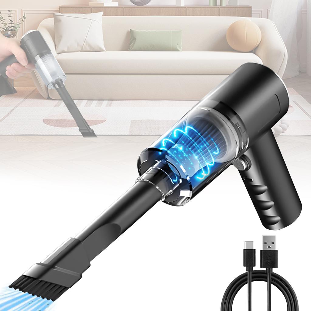 1PC Portable Car Vacuum Cleaner 5500Pa Blowable Cordless Handheld Auto Vacuums Dual Use Mini Vacuum Cleaner For Car Home