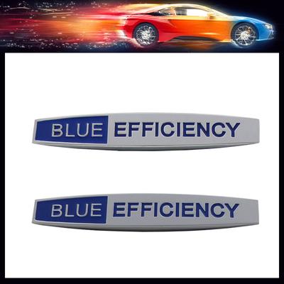 3D Auto Styling BLUE EFFICIENCY pro TEC HYBRID auto Kapota Blatník kufr Zadní kapota Štítek Nálepka Znak