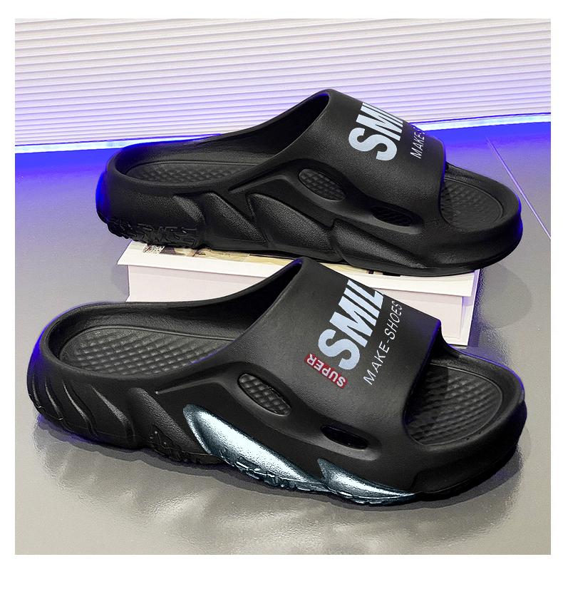 Platformové sandály Boty pro muže Pantofle pro muže Měkké a pohodlné Odolné proti opotřebení Vnitřní a venkovní Koupelna Nové