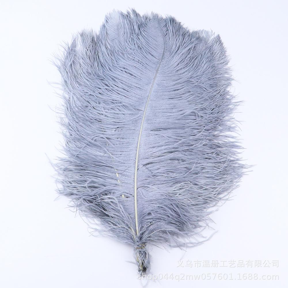 45-50Cm South African Ostrich Hair Modern Feather Lamp Wedding Stage Decoration High Quality Ostrich Hair