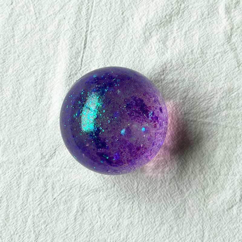 Maltose Playmate Stress Relief Toy Slow Recovery Stress Relief And Venturing Ball Large Size Glittered Night Lighted Sandpaper Molding Ball.