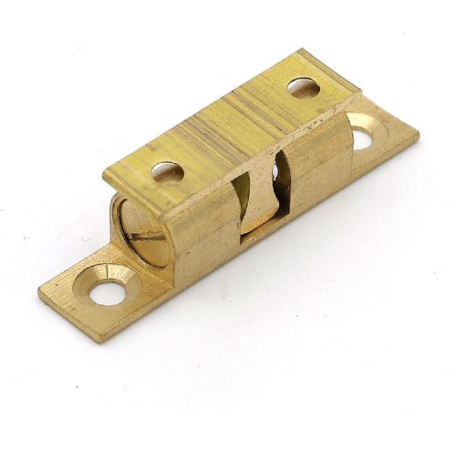 Furniture Door Latch Solid Brass Cabinet Door Closet Ball Tension Catch Latch for Furniture Cupboard Cabinet Door 1Pcs(60mm)