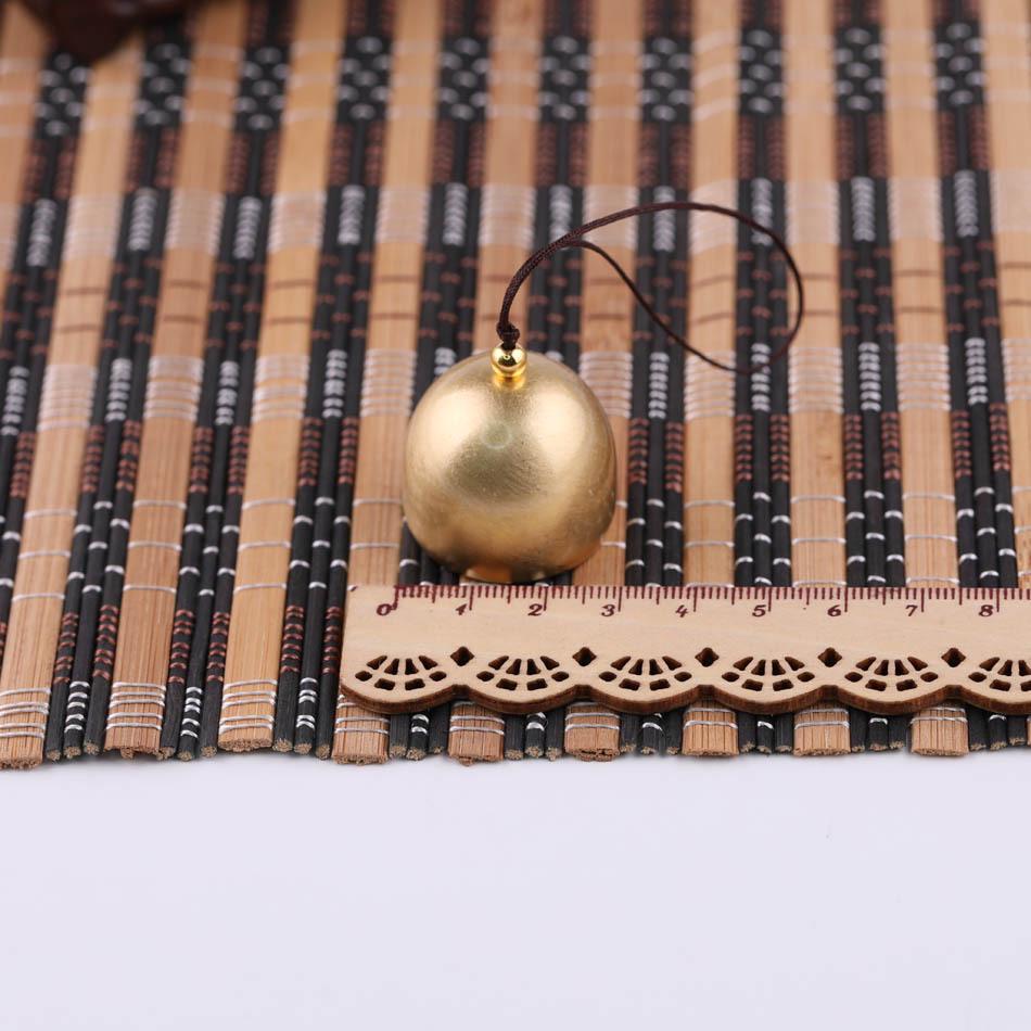 28mm Retro Kupfer Jingle Bell Windspiel Hut: Weihnachtsanhänger Ornament Geschenk