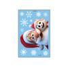 Christmas Window Sticker Removable Waterproof PVC Xmas Snowman Static Glass Cling Holiday Party Decoration Decal