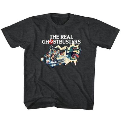26 Enfants The Real Ghostbusters Poursuite en Voiture T-shirt TV Unisexe