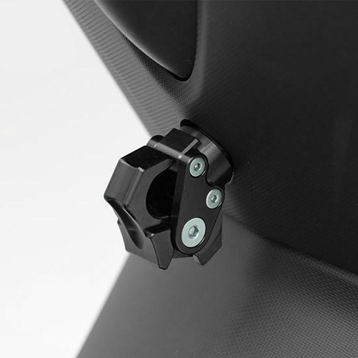 CNC Alu Motorcycle Black M6 Carry Helmet Bottle Hanger Holder Hook Universal