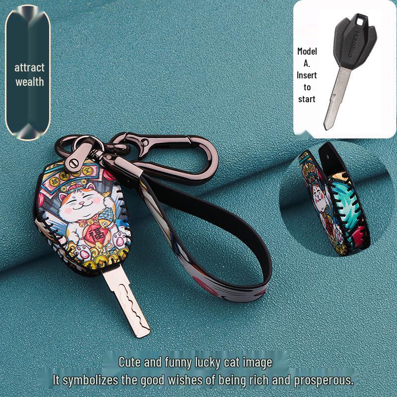 

Крышка ключа мотоцикла Haojue USR125/AFR/XCR/DR300/TR300 - Дизайн «Тигровая акула» Standard