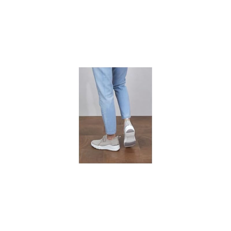 [Pansy] 7504 Shoes Sneakers Women's 3E Knit Hands-Free 23.0cm Beige